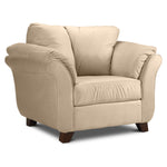 Collier Sofa, Loveseat and Chair Set - Beige