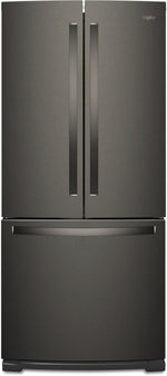 Whirlpool Black Stainless Steel French Door Refrigerator (20 Cu. Ft.) - WRF560SFHV