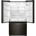 Whirlpool Black Stainless Steel Counter-Depth French Door Refrigerator (20 Cu. Ft.) - WRF540CWHV