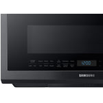 Samsung Black Stainless Steel Over-the-Range Microwave (2.1 Cu. Ft.) - ME21M706BAG/AC