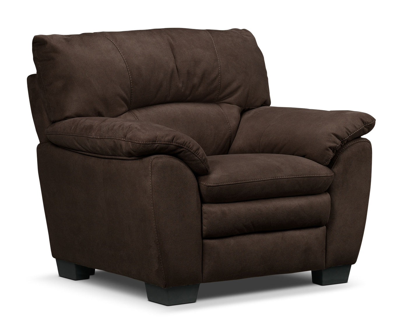 Kelleher Sofa, Loveseat and Chair Set - Walnut