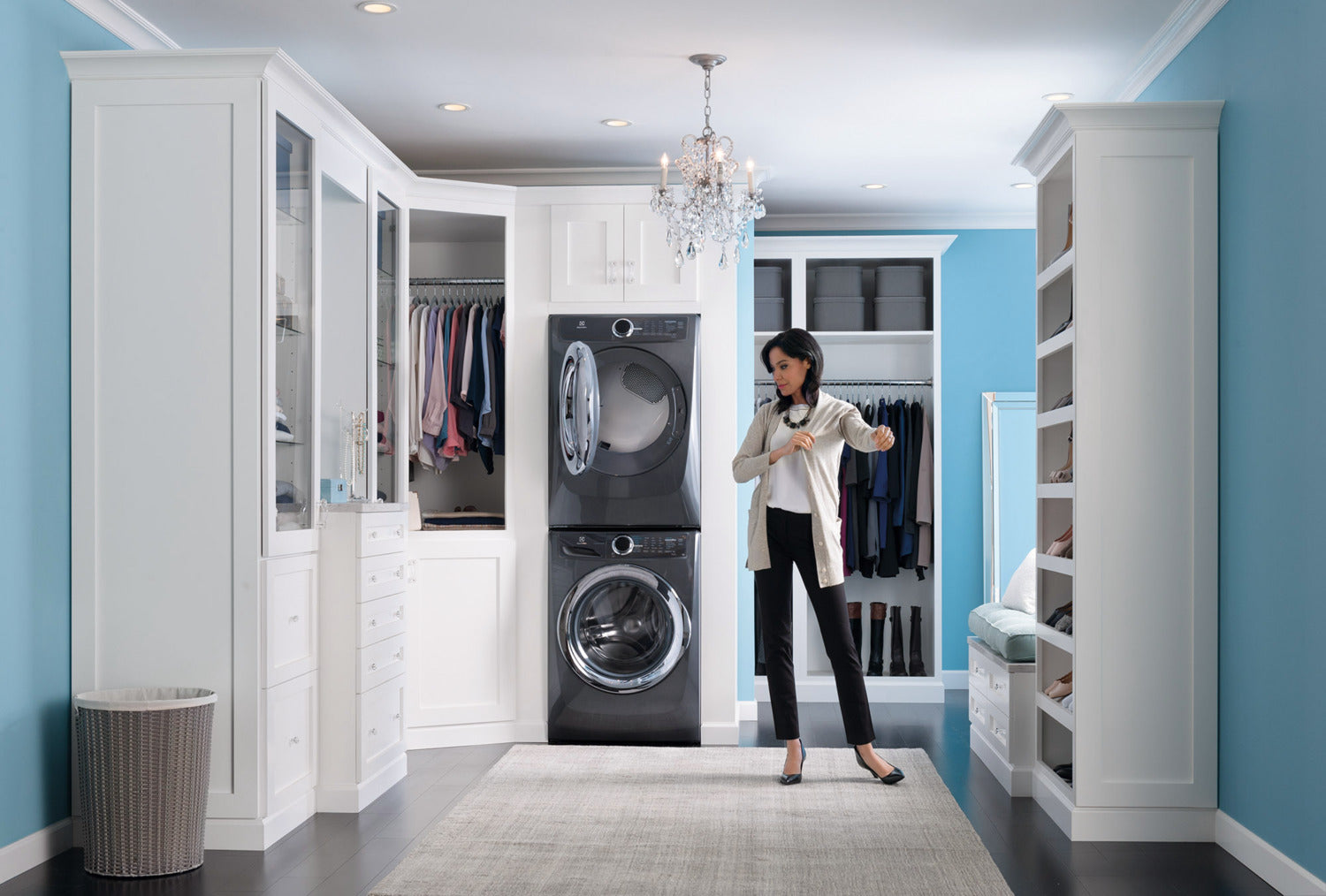 Electrolux Titanium Electric Dryer (8.0 Cu. Ft) - EFMC517STT