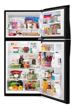 Whirlpool 30" 19.2 Cu. Ft. Black Top-Freezer Refrigerator - WRT519SZDB