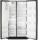 Whirlpool Black Stainless Steel Side-by-Side Refrigerator (28 Cu. Ft.) - WRS588FIHV