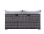Beausejour 4-Piece Outdoor Conversation Set - Grey