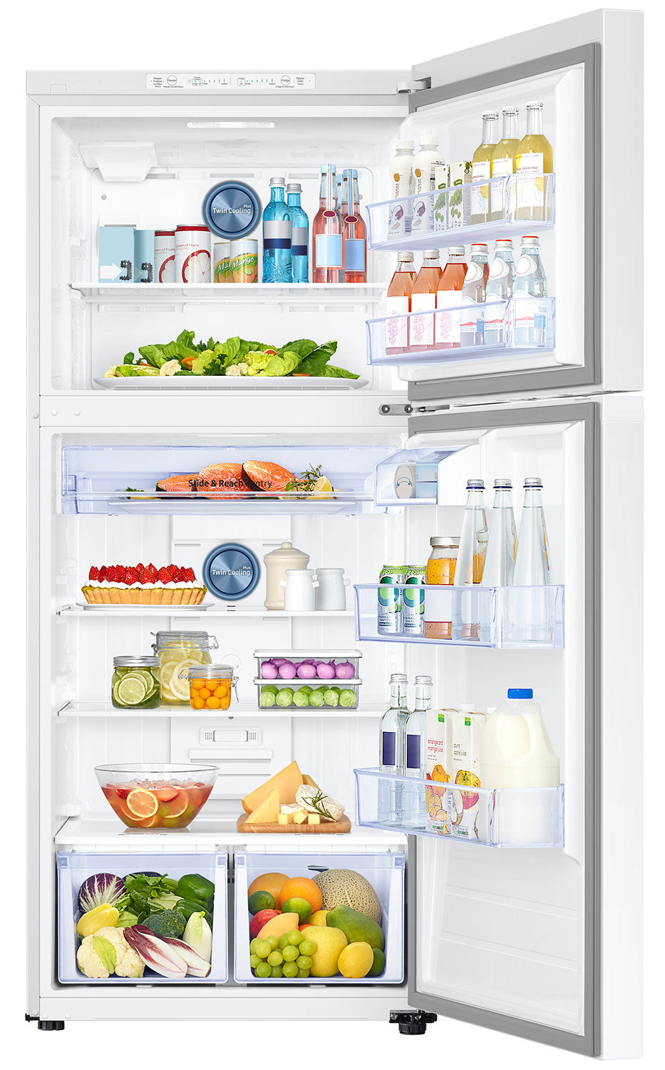 Samsung White Top-Freezer Refrigerator (17.6 Cu. Ft.) - RT18M6213WW/AA