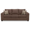 Fava Sofa and Chair Set - Light Brown