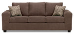Fava Sofa and Loveseat Set - Light Brown
