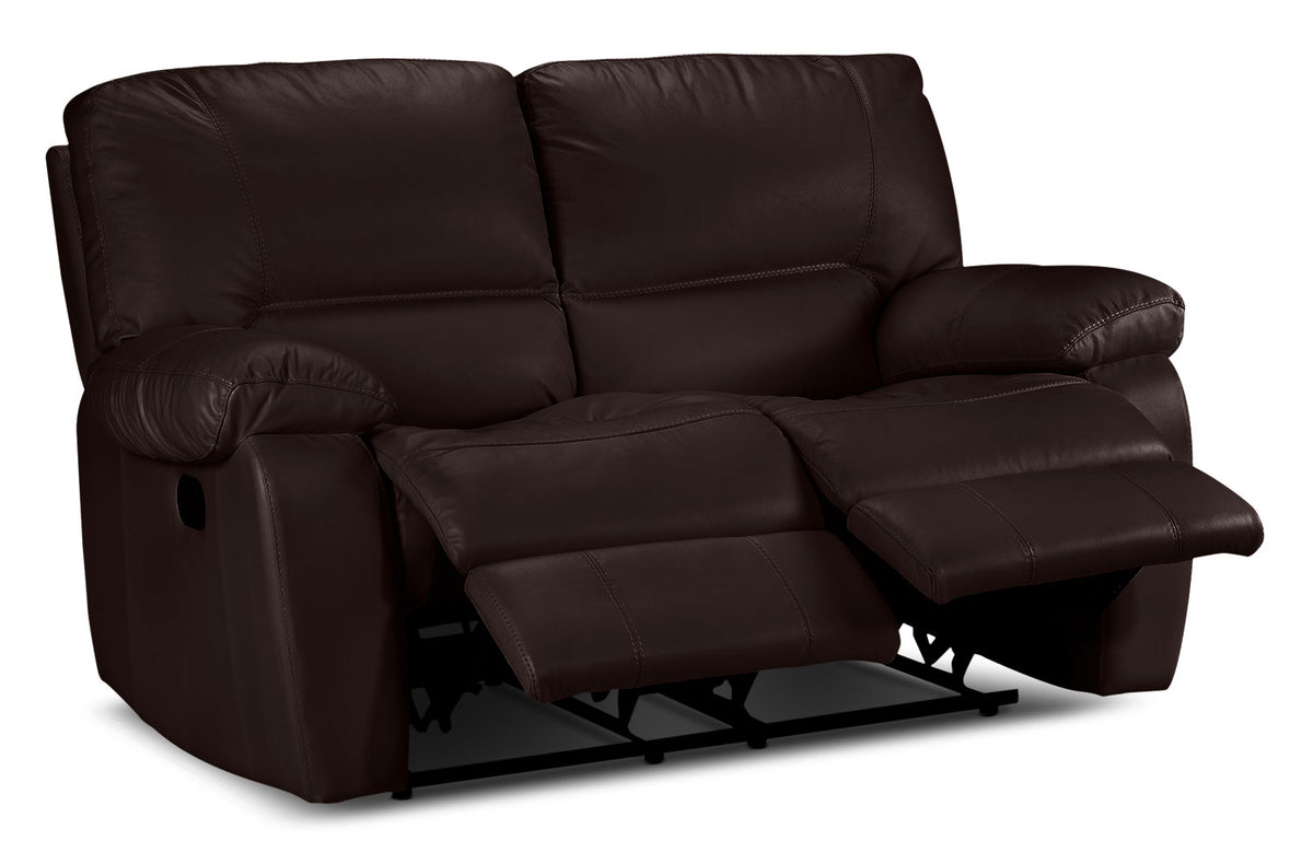 Piermont Reclining Loveseat - Chocolate
