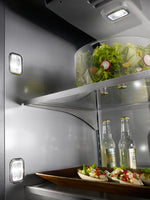 KitchenAid 35.5" 20.9 Cu. Ft. Stainless Steel Bottom-Freezer Refrigerator  - KBBR306ESS