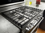 KitchenAid Freestanding Stainless Steel True Convection Gas Range (5.8 Cu. Ft.) - KFGS530ESS
