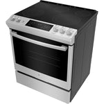 GE Stainless Steel Slide-In Electric True Convection Range (5.3 Cu. Ft.) - JCS840SMSS