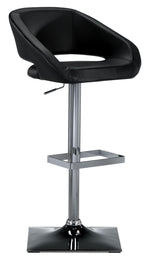 Gustavo Bar Height Stool - Black
