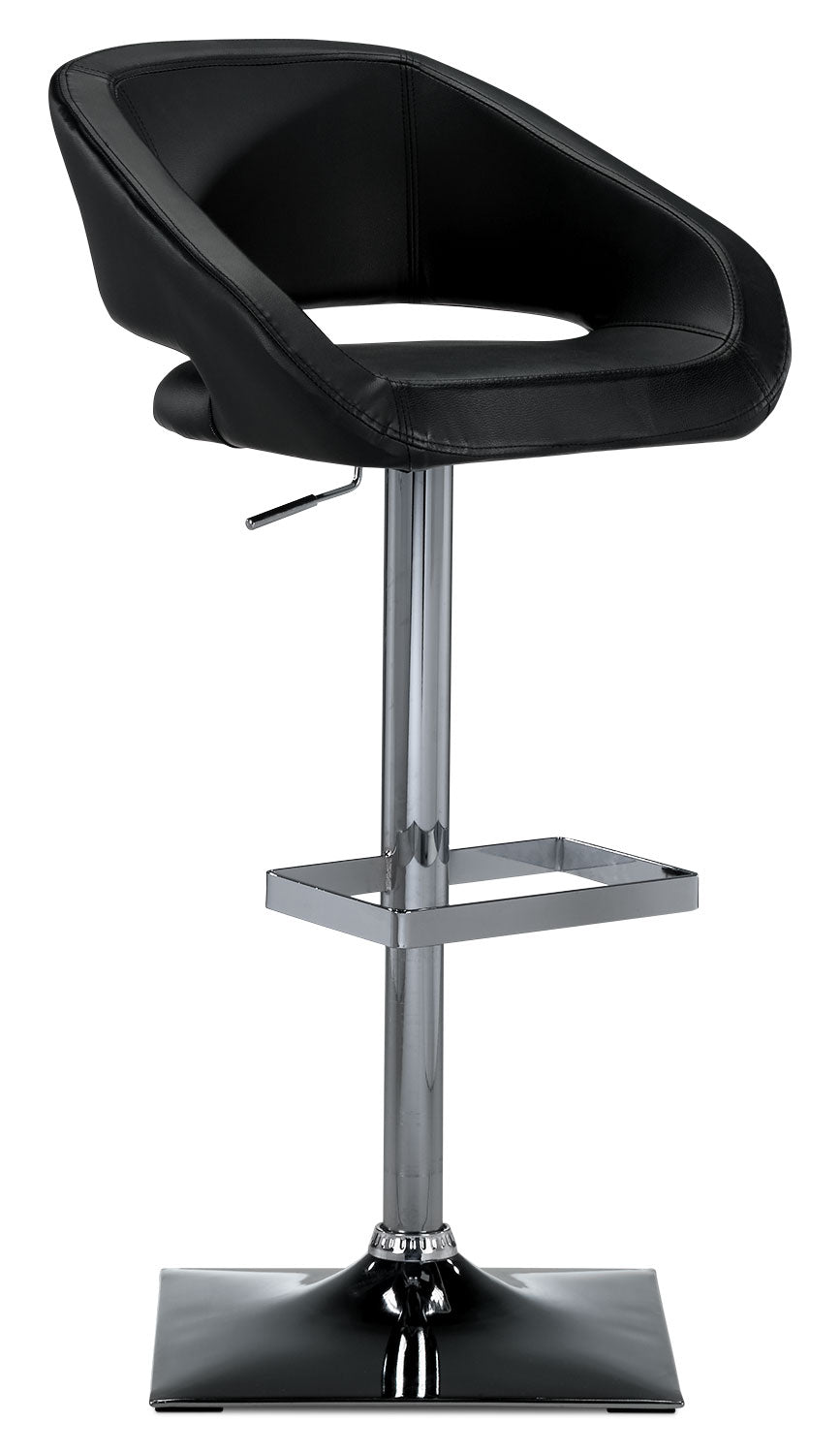 Gustavo Bar Height Stool - Black