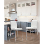 Prescott Counter Height Stool - White