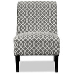 Santos Accent Chair - Grey Lattice