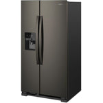Whirlpool Black Stainless Steel Side-by-Side Refrigerator (21 Cu. Ft.) - WRS321SDHV
