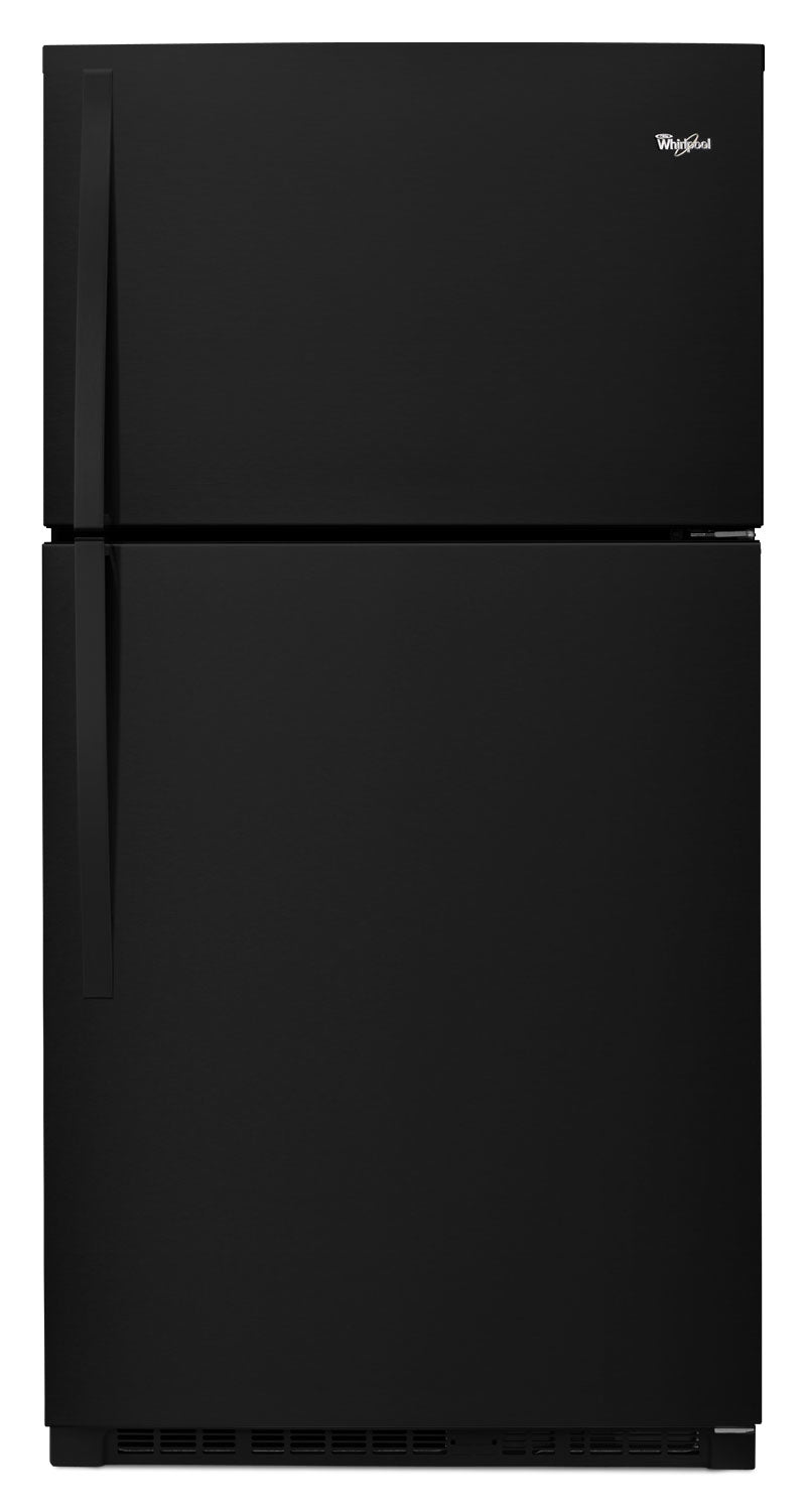 Whirlpool 33" 21.3 Cu. Ft. Black Top-Freezer Refrigerator - WRT541SZDB