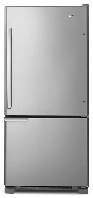 Amana Stainless Steel Bottom-Freezer Refrigerator  (18.7 Cu. Ft.) - ABB1921BRM
