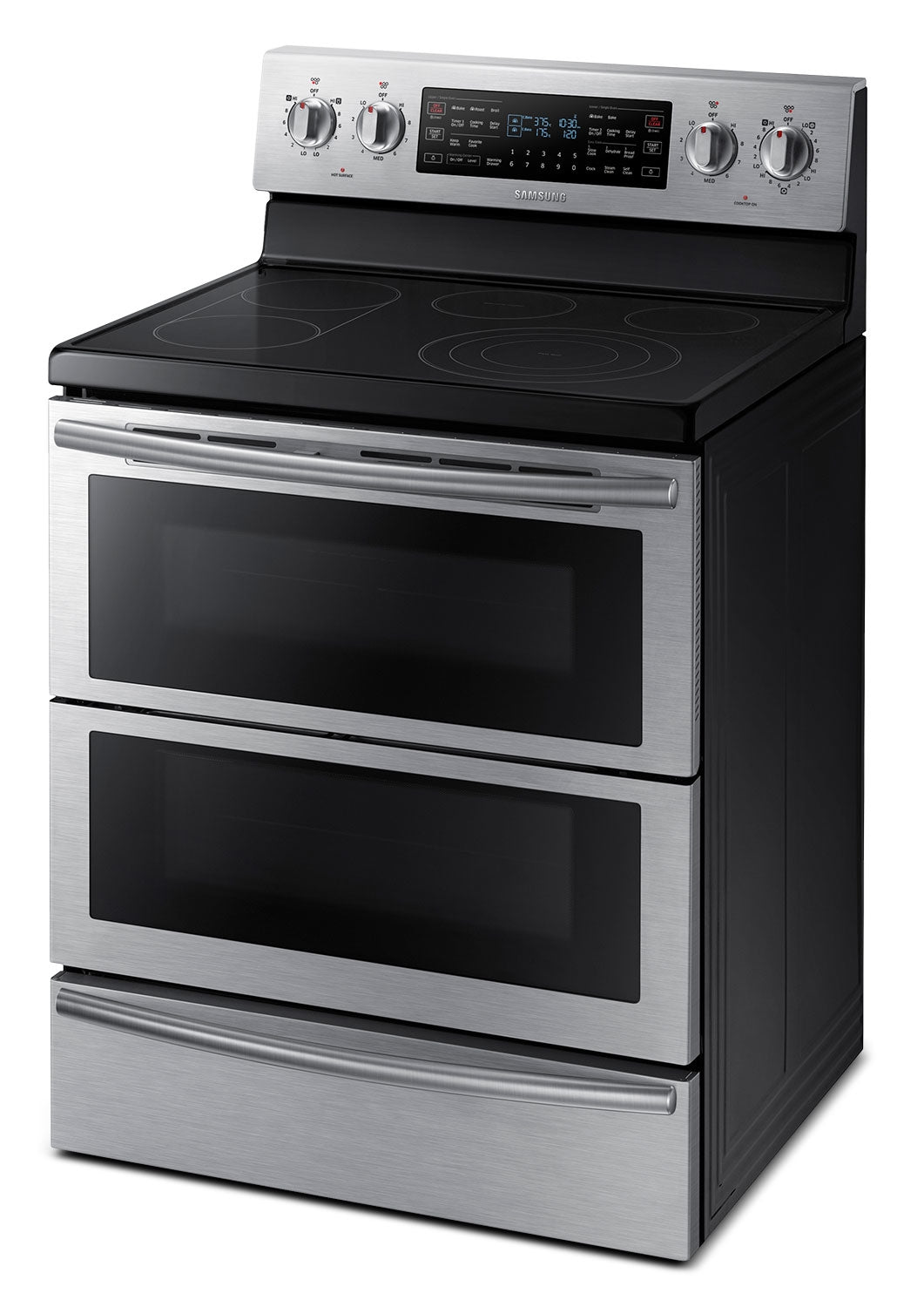 Samsung Stainless Steel Freestanding Electric Dual Convection Range (5.9 Cu. Ft.) - NE59J7850WS/AC