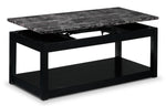 Selena Lift-Top Coffee Table - Black