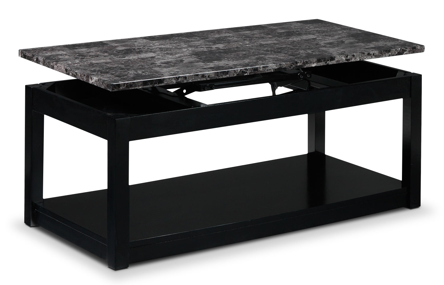 Selena Lift-Top Coffee Table - Black