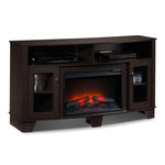 Lasalle Fireplace TV Credenza - Espresso