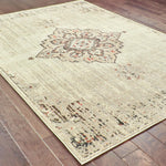 Pierce W072J2L Distressed Area Rug (6'7"X9'6")