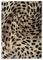 Whirlwind 5' x 8' Area Rug - Brown