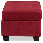 Fava Ottoman - Red