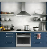 GE Stainless Steel 30" 350 CFM Wall-Mount Range Hood - JVW5301SJSSC