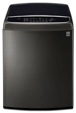 LG Appliances Black Stainless Steel Top-Load Washer (5.8 Cu. Ft. IEC) - WT1901CK
