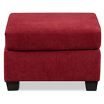 Fava Ottoman - Red