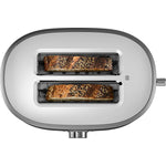 KitchenAid Contour Silver 2-Slice Toaster with High-Lift Lever - KMT2116CU