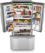 Whirlpool Stainless Steel French Door Refrigerator (32 Cu. Ft.) - WRF995FIFZ
