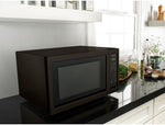 KitchenAid Black Stainless Steel Countertop Microwave (1.5 Cu. Ft.) - KMCC5015GBS