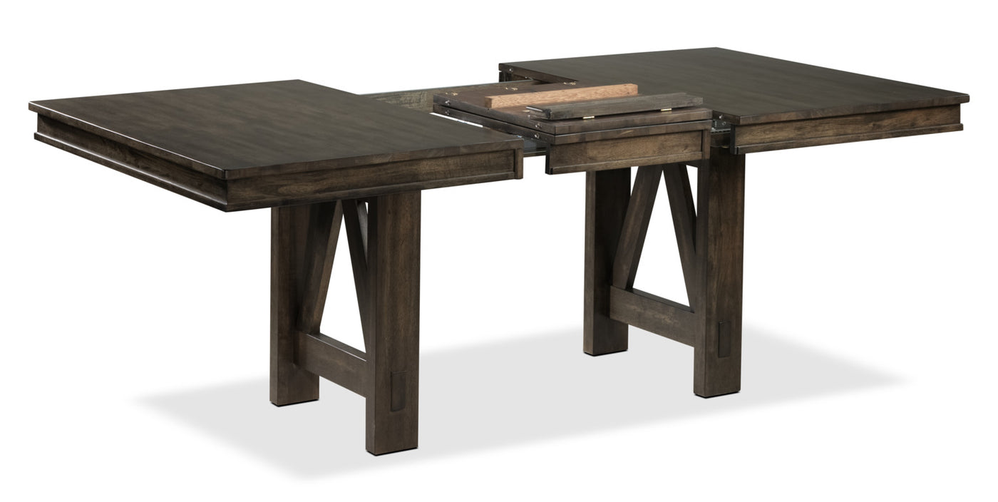 Thompson Extendable Dining Table - Dark Oak