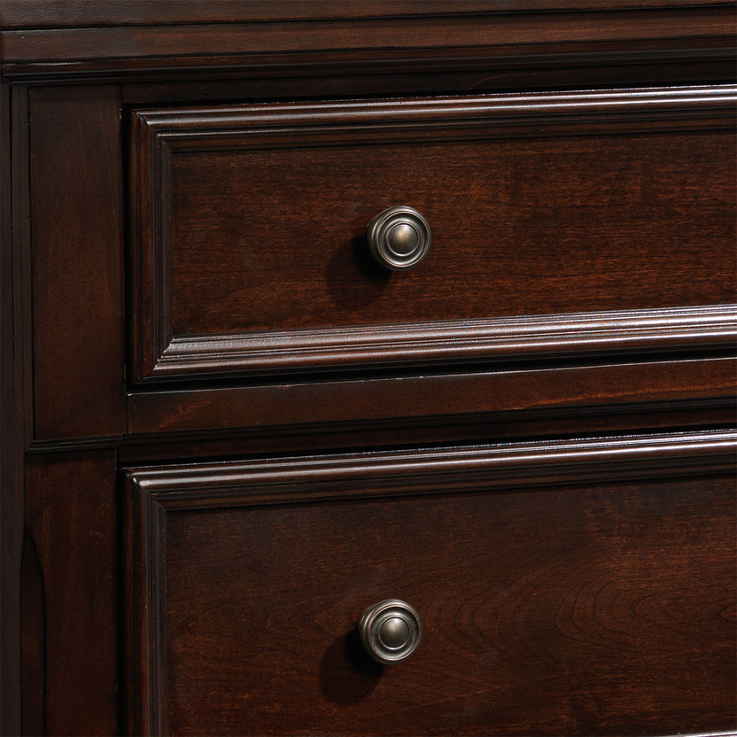 Chester 5 Drawer Chest Cherry Leon's