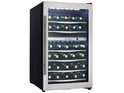 Danby Stainless Steel Dual-Zone Wine Cooler (4 Cu. Ft.) - DWC040A3BSSDD