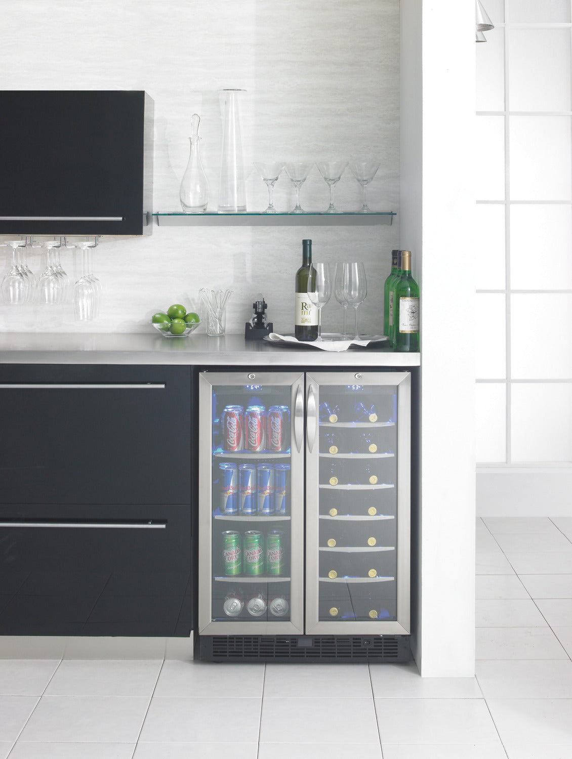 Danby Stainless Steel French Door Beverage Centre (5.1 Cu. Ft.) - DBC2760BLS