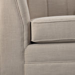 Mika Chair and a Half - Taupe