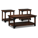Wellington 46" Coffee Table with 2 End Tables - Walnut
