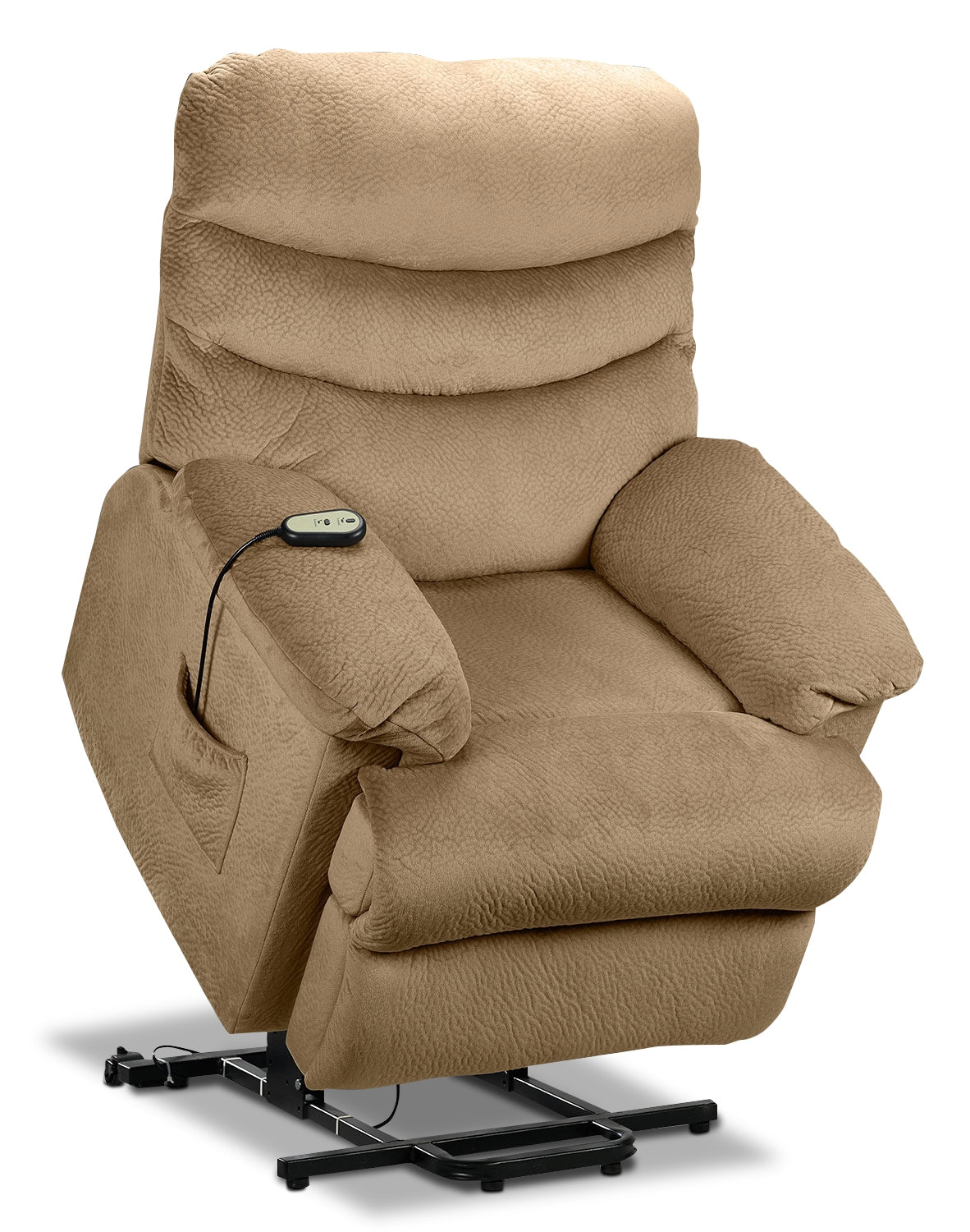 Bradey Power Lift Recliner - Camel