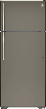 GE Slate TOP-FREEZER REFRIGERATOR (17.5 CU. FT.) - GTE18GMHES