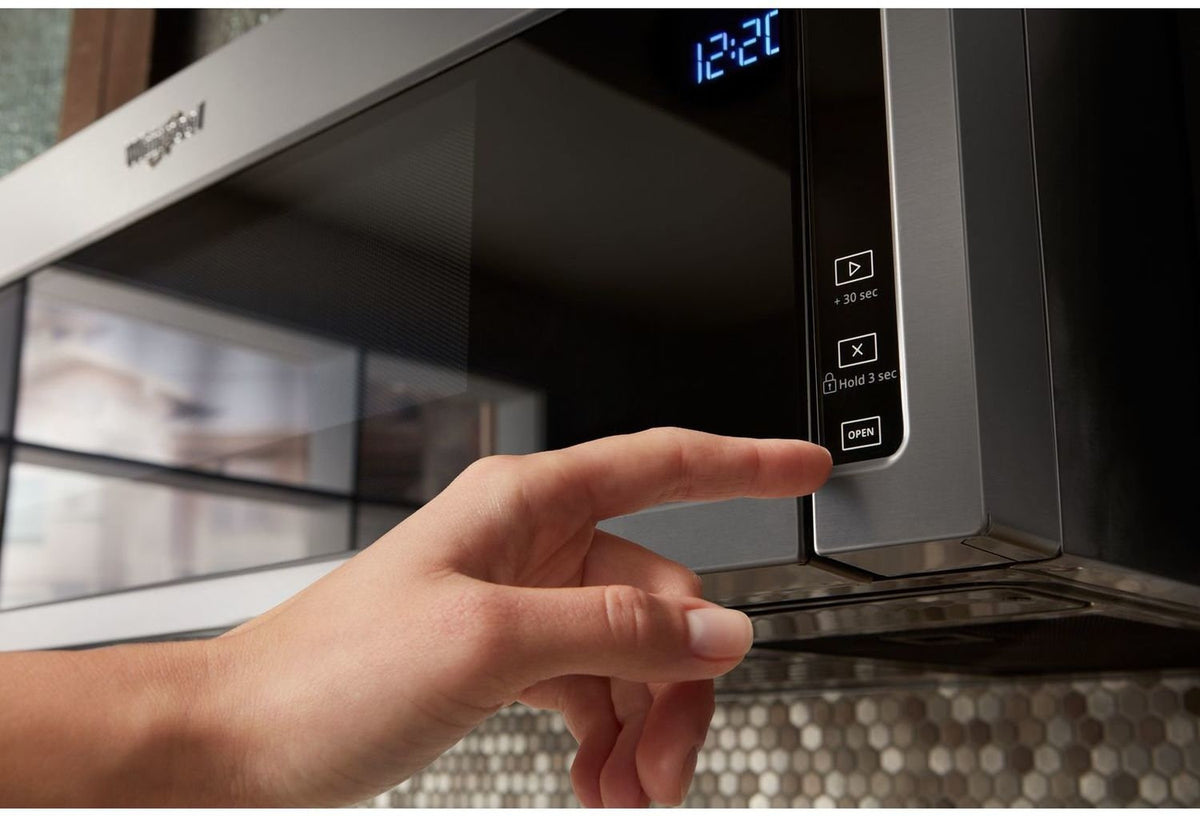 Whirlpool Stainless Steel OvertheRange Microwave and Hood Combination