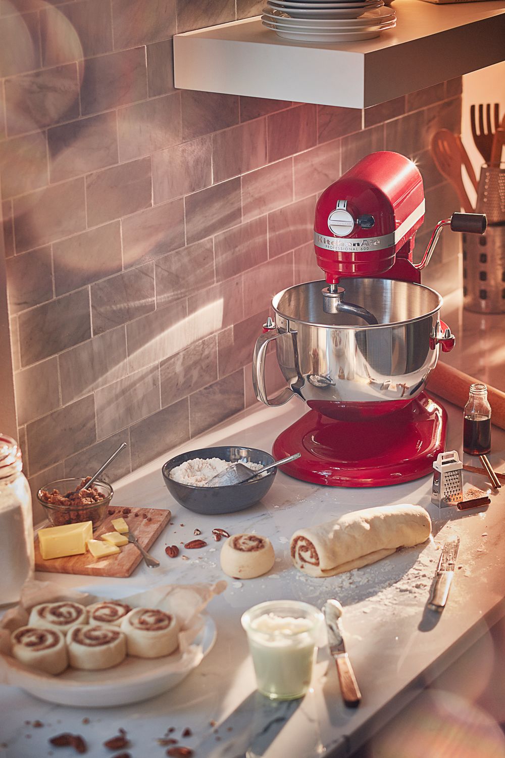 KitchenAid Empire Red 6-Quart Bowl-Lift Stand Mixer - KP26M1XER