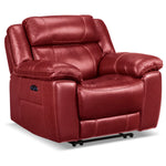 Solenn Power Recliner - Rouge
