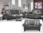 Drake 3 Pc. Living Room Package - Grey