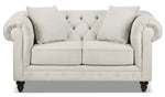 Nubia Loveseat - Pearl