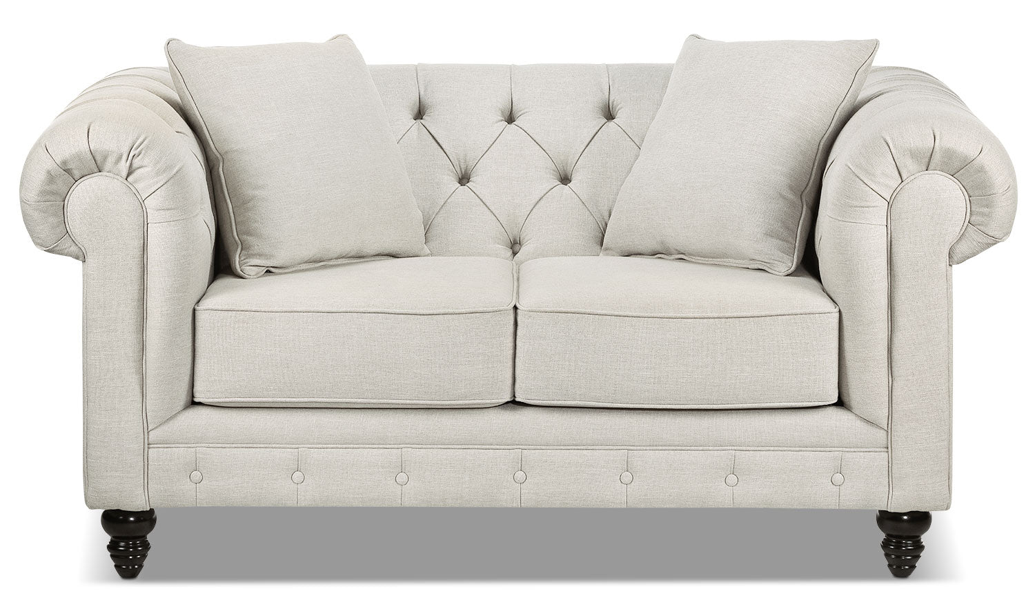 Nubia Loveseat - Pearl